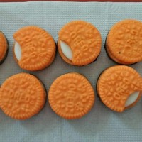 Coklat Karakter Oreo Orange